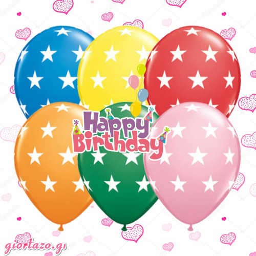 Read more about the article Happy birthday with colorful balloons pictures